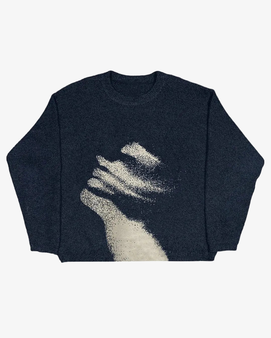 Graphic Knit Sweater Embray — Y2K Oversized Streetwear – ALYXEN