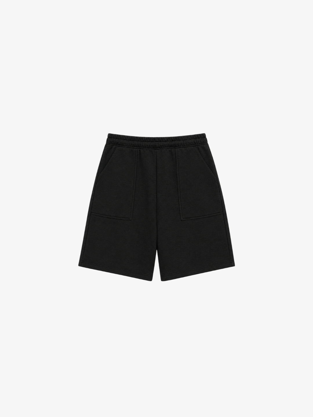 Short baggy streetwear noir homme style Y2K vue avant