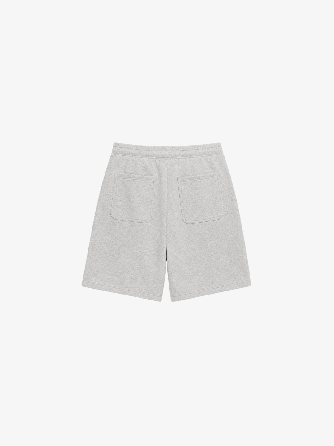 Short baggy streetwear gris chiné style Y2K vue arrière