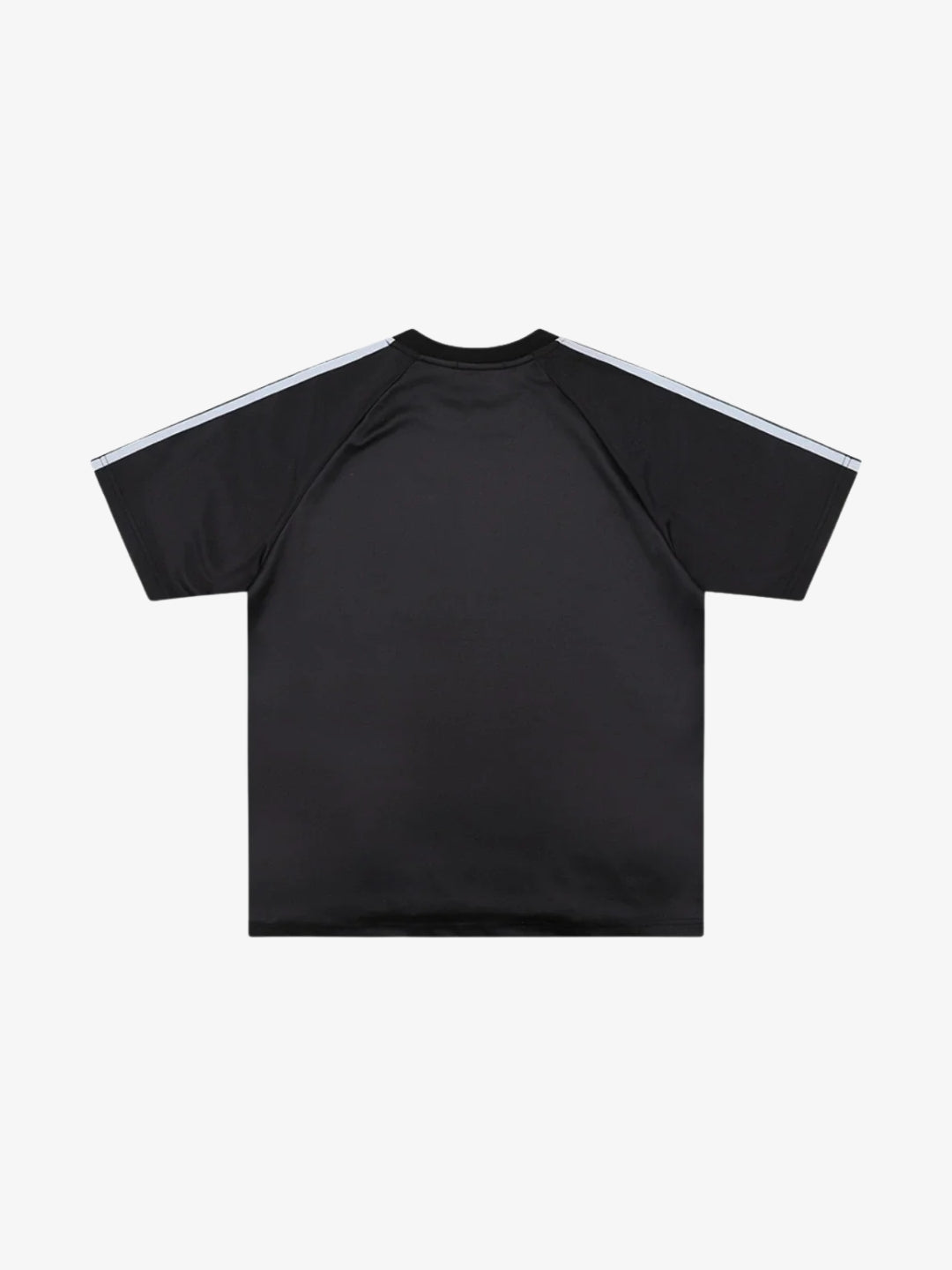 Maglia da calcio Signature blu nera Y2K vista posteriore