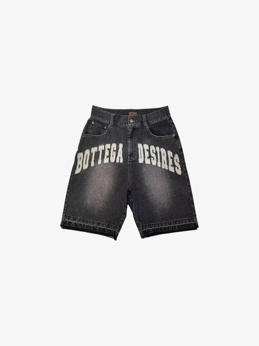 Jorts Baggy Y2K Washed Drex front view