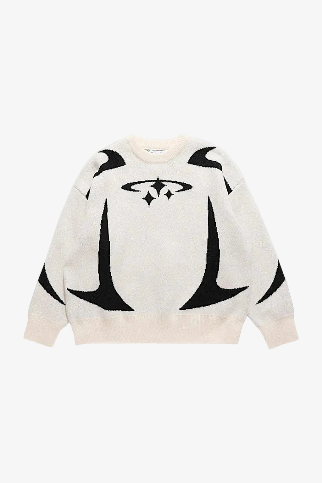 Sweat Maille Graphic Knit Orvex — Streetwear Y2K Oversize – ALYXEN