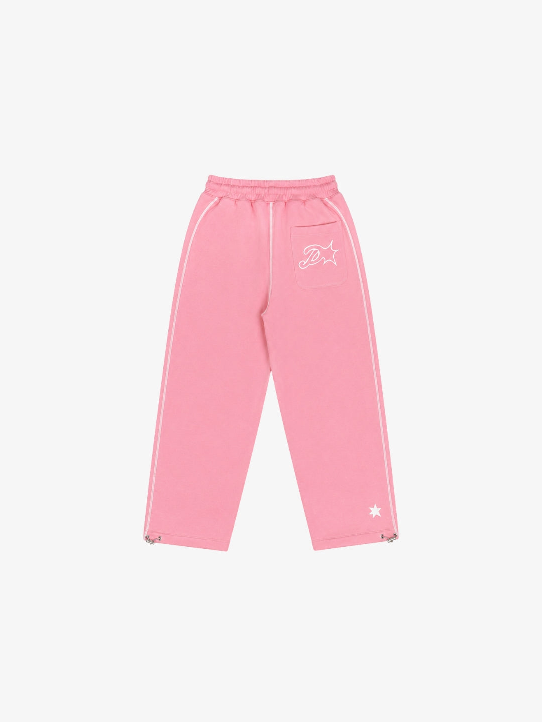 Jogging Protect rose Y2K vue arrière avec étoile