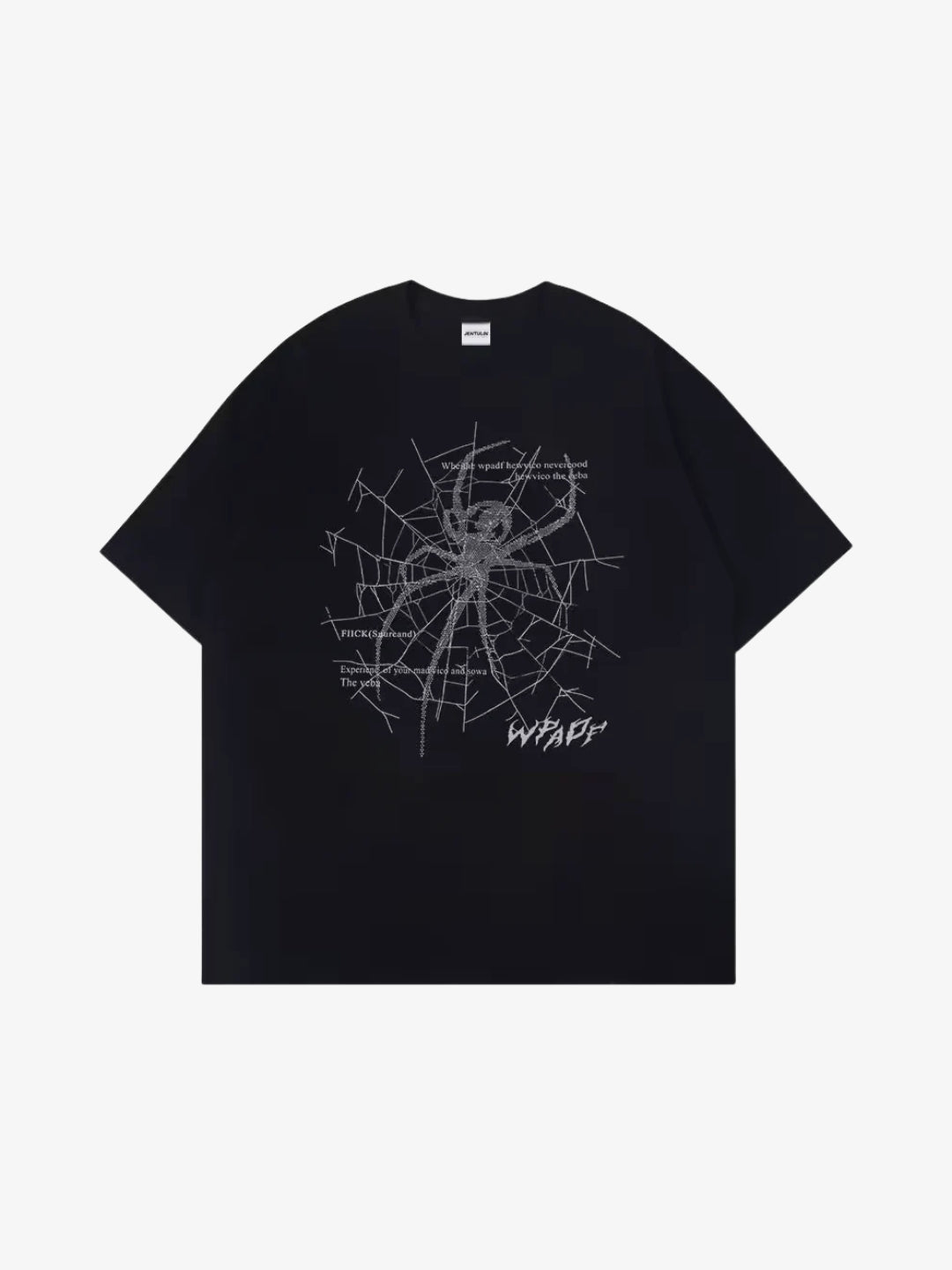 Y2K Spider Web Graphic T-Shirt | ALYXEN