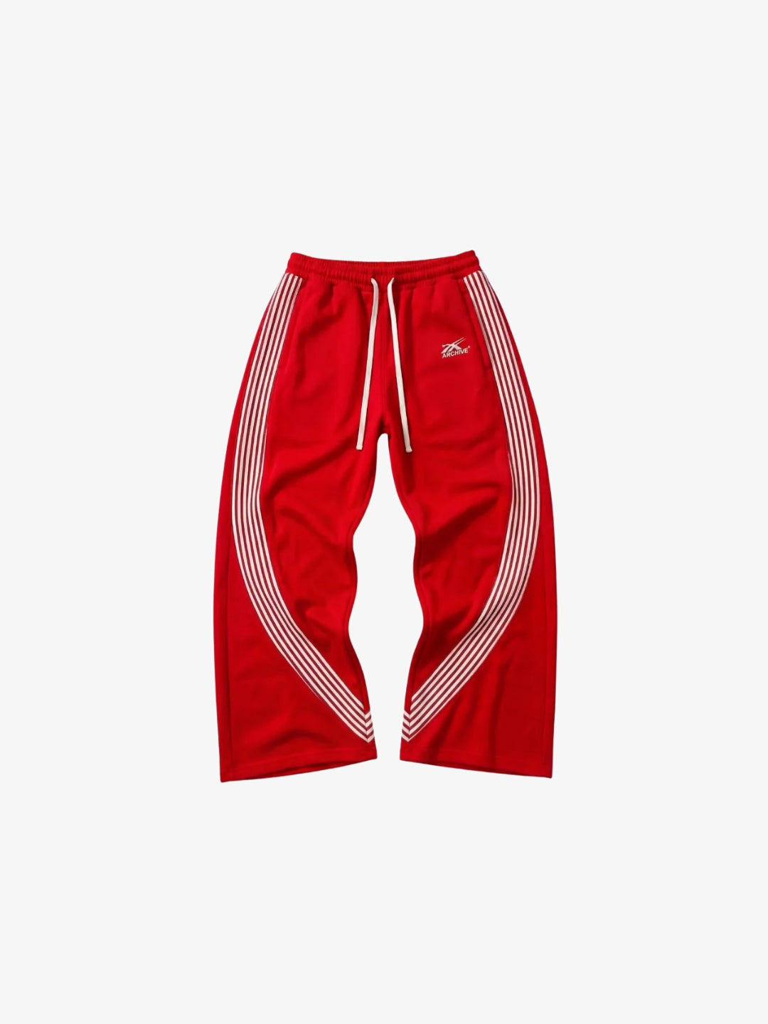 Jogging Archive rouge baggy Y2K vue avant