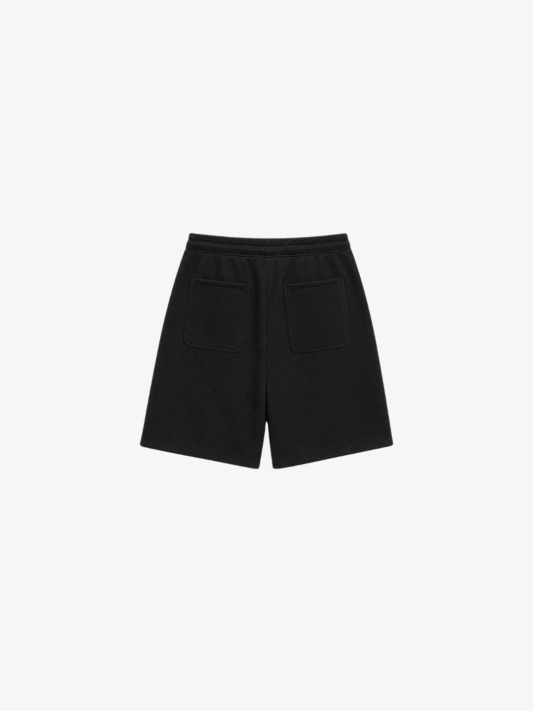 Short baggy streetwear noir style Y2K vue arrière