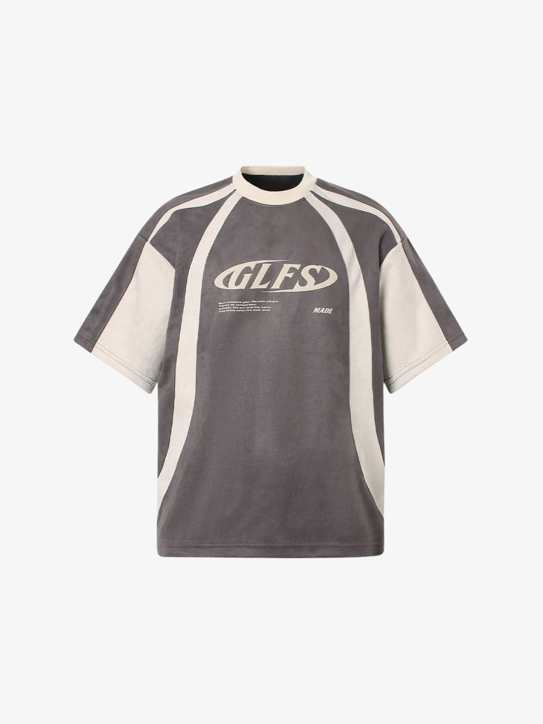 T-shirt GLFS gris Y2K vue avant