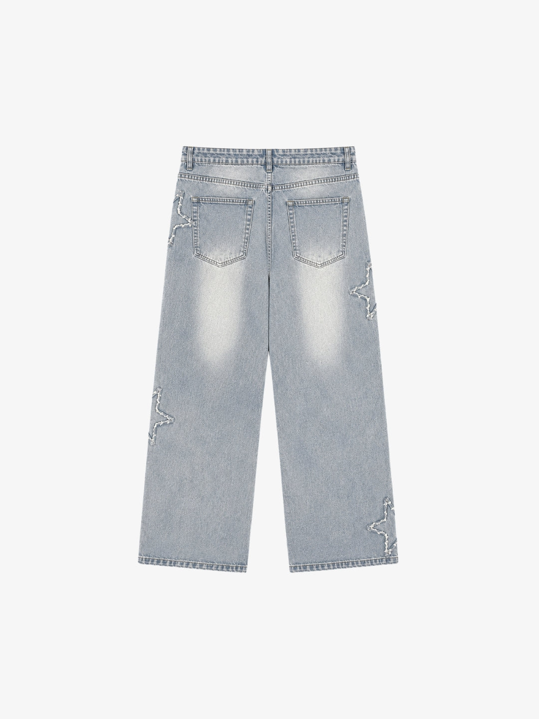 Jean étoile bleu Y2K vue dos
