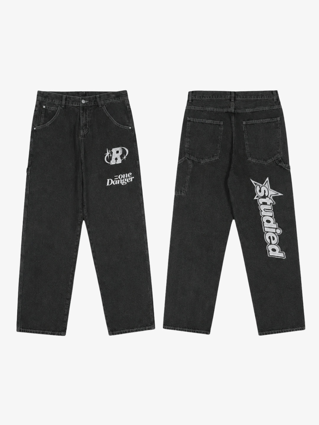 Jean Baggy Graffiti Studied — Y2K Skate Oversized Streetwear – ALYXEN