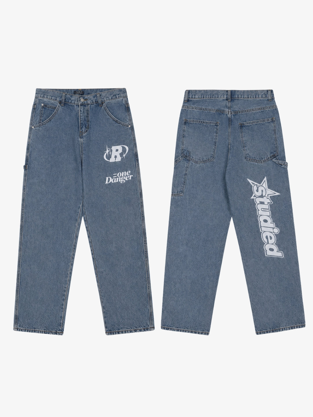 Jean Baggy Graffiti Studied — Y2K Skate Oversized Streetwear – ALYXEN