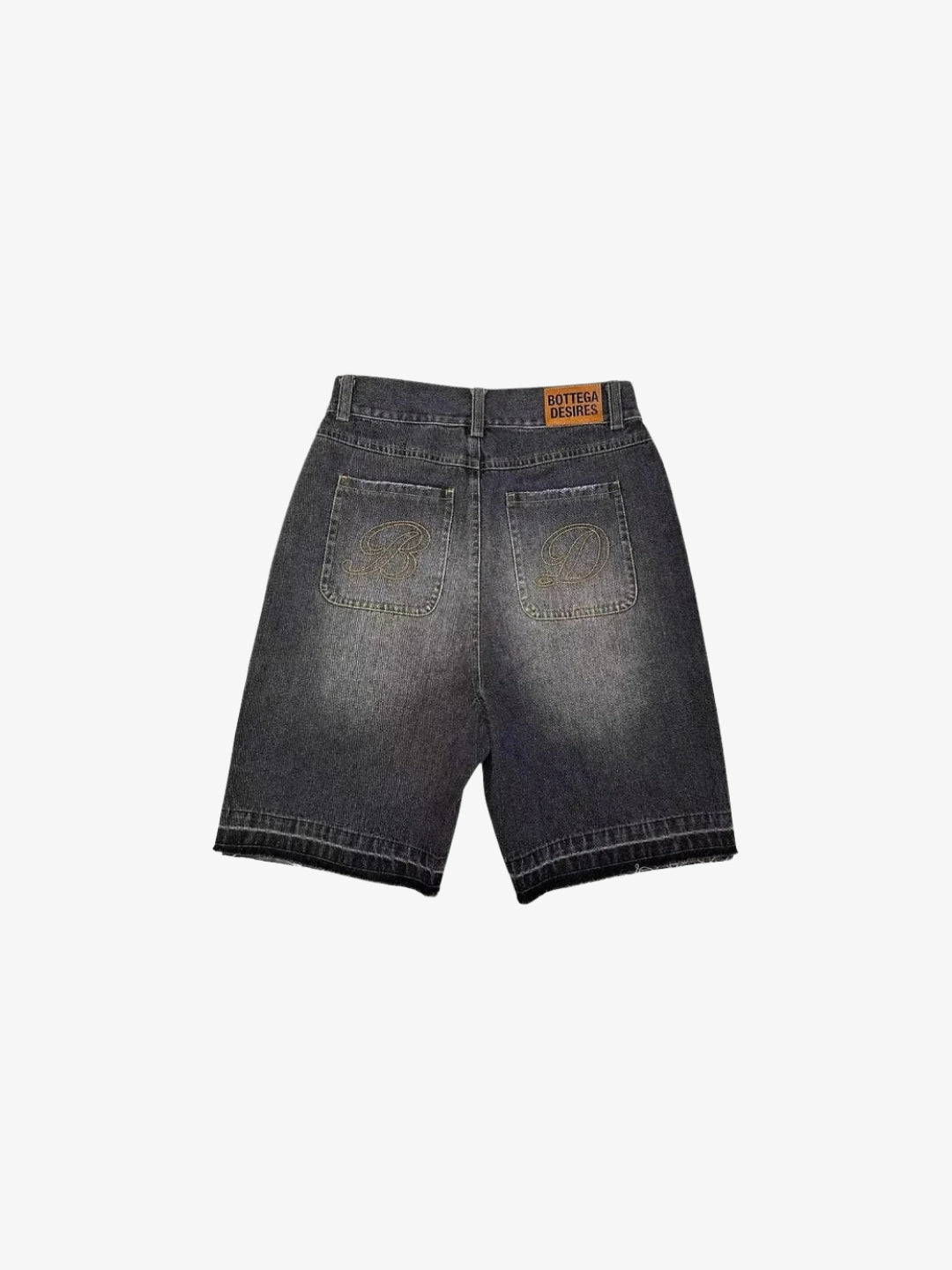 Jorts Baggy Y2K Washed Drex back view