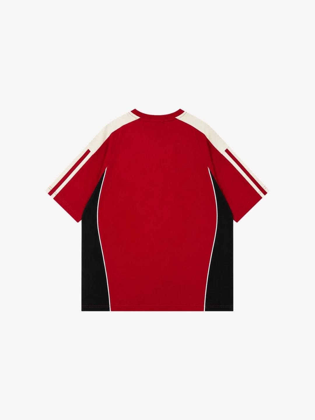 Camiseta AW roja Y2K vista trasera